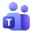 Microsoft Teams 2025 icon in Windows 11 Color style